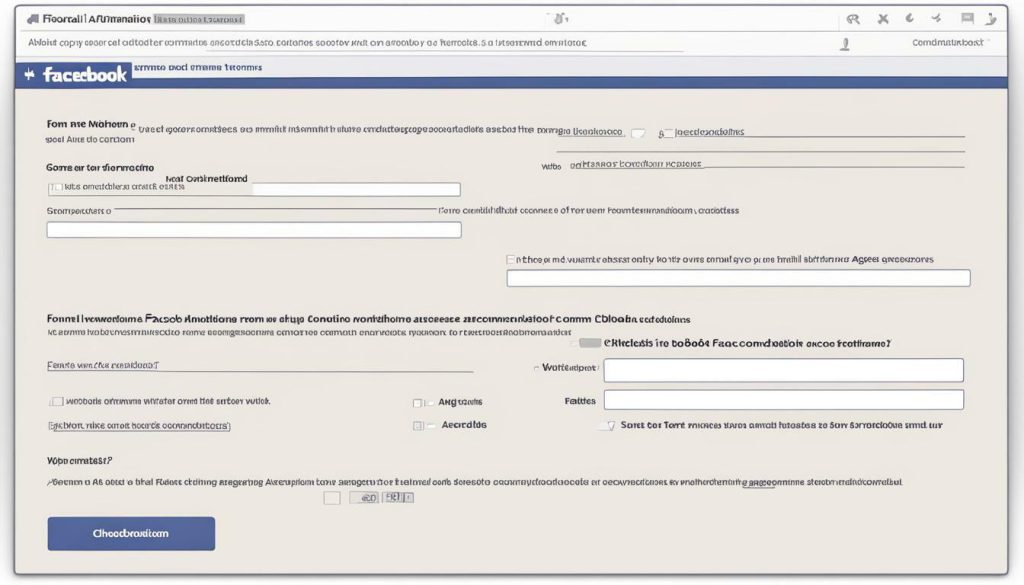 Facebook data breach compensation form