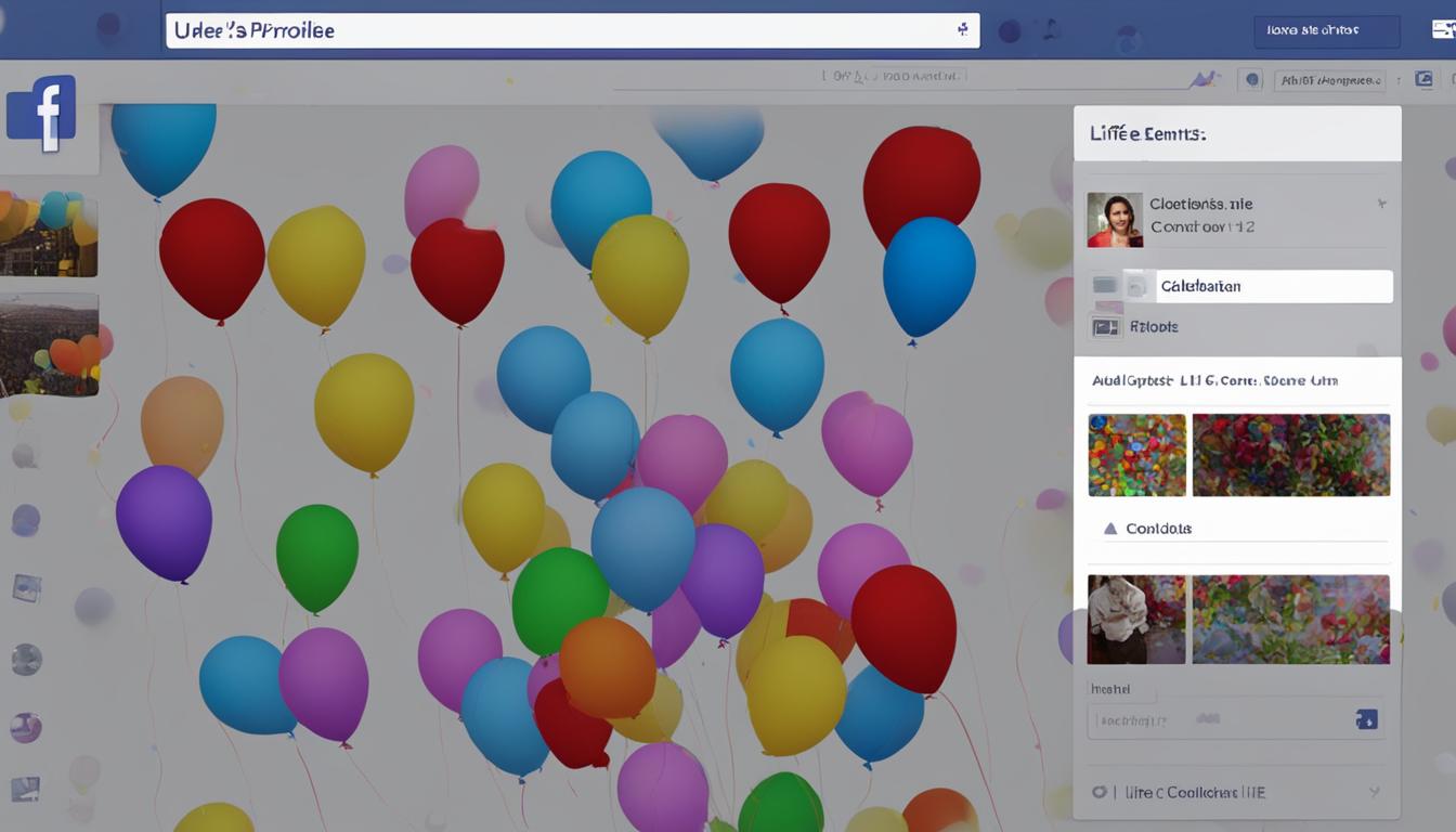 how to add a life event on facebook
