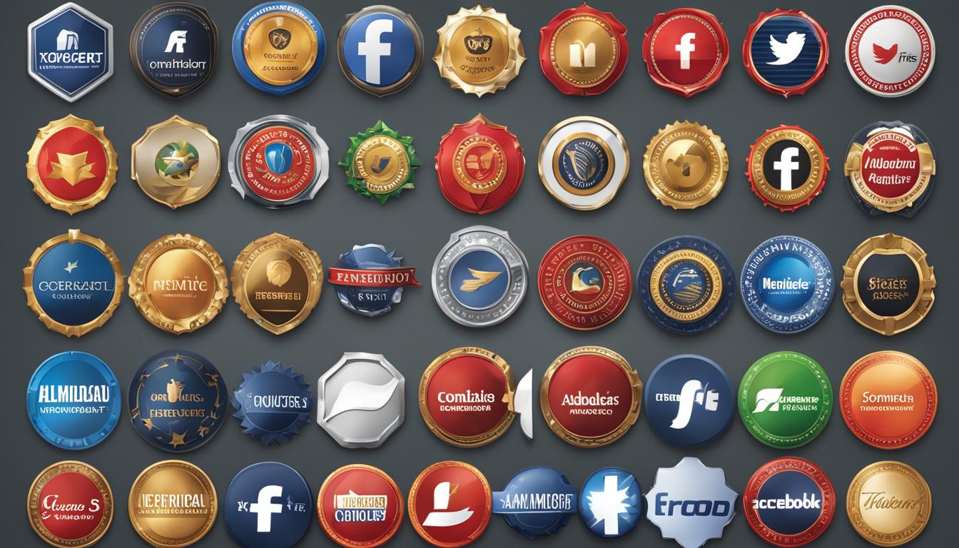 what are facebook badges